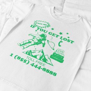 Call Me If You Get Lost Tyler The T Shirt White. Multiple Sizes. Fast Shipping!